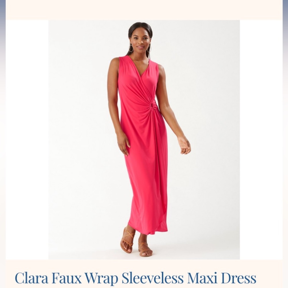 Tommy Bahama Clara Maxi in bright pink